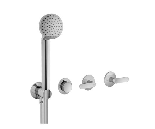 ICONA DECO GRUPPO VASCA/DOCCIA INCASSO NICKEL PVD