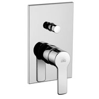 MISCELATORE INCASSO CON DEVIATORE RED CROMO