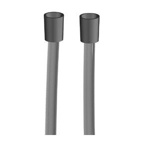 Flessibile 200 Cm In Pvc Grigio Nero Opaco