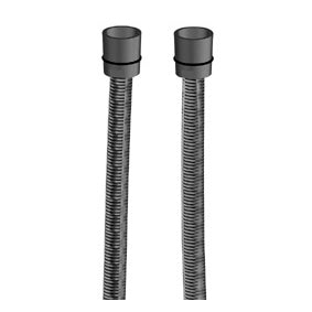 Flessibile Doppia Aggraffatura 150 Cm In Ottone Nero Opaco