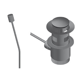 Scarico In Ottone Lucido Nickel Spazzolato