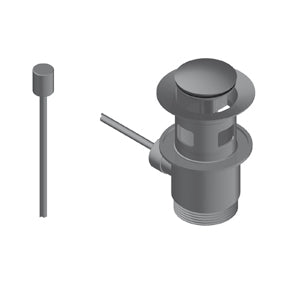 Scarico In Ottone Lucido Nickel Spazzolato