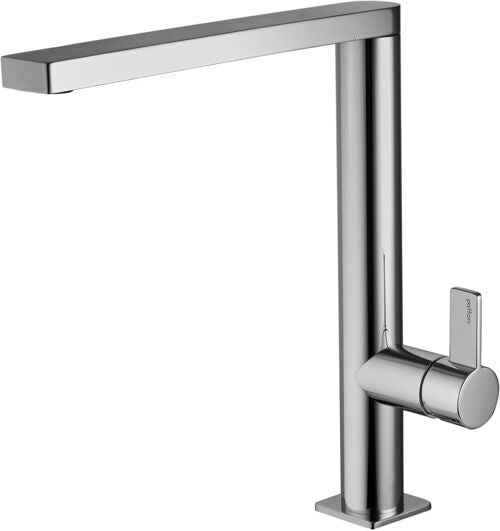 MISCELATORE LAVELLO MONOFORO ALTO BOCCA GIREVOLE ROCK STEEL LOOKING