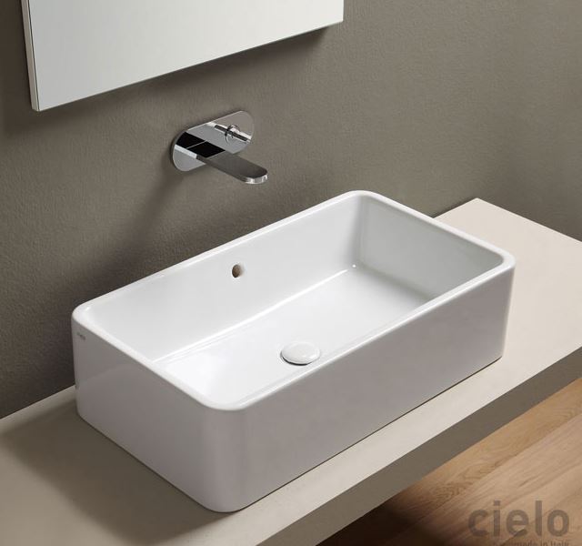 SHUI LAVABO DA APPOGGIO RETTANGOLARE 60  TALCO