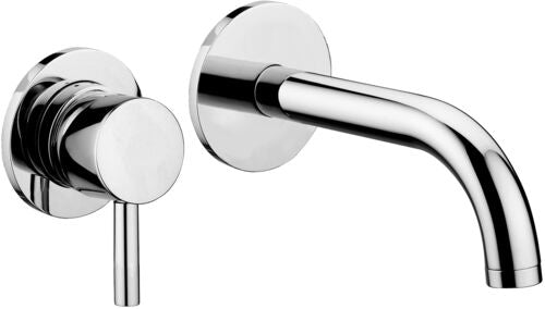 SET INCASSO 2 FORI (SK010 CON PIA.D.70+BOCCA CON ROS.D.70 MM.175 QTV) STICK STEEL LOOKING