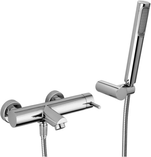 MISCELATORE VASCA DUPLEX STICK STEEL LOOKING