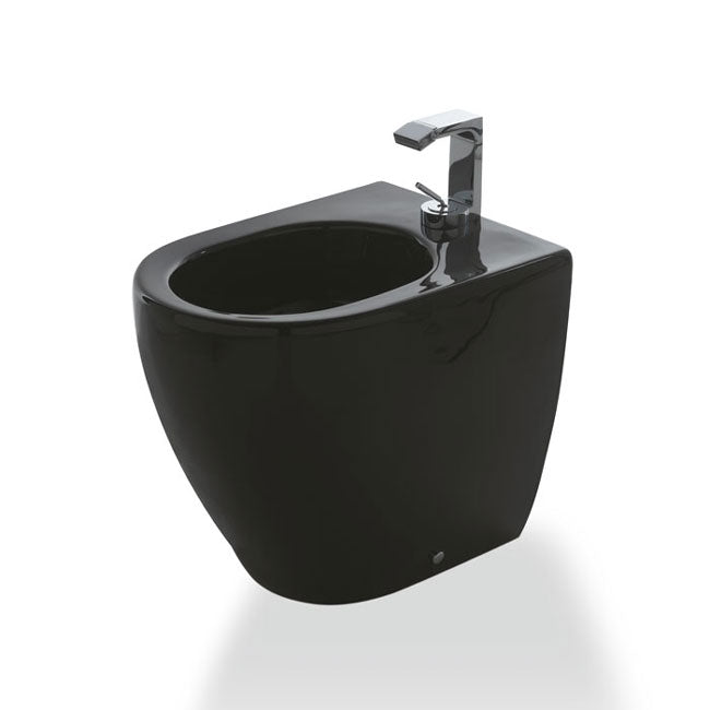 SMILE BIDET A TERRA MINI NERO