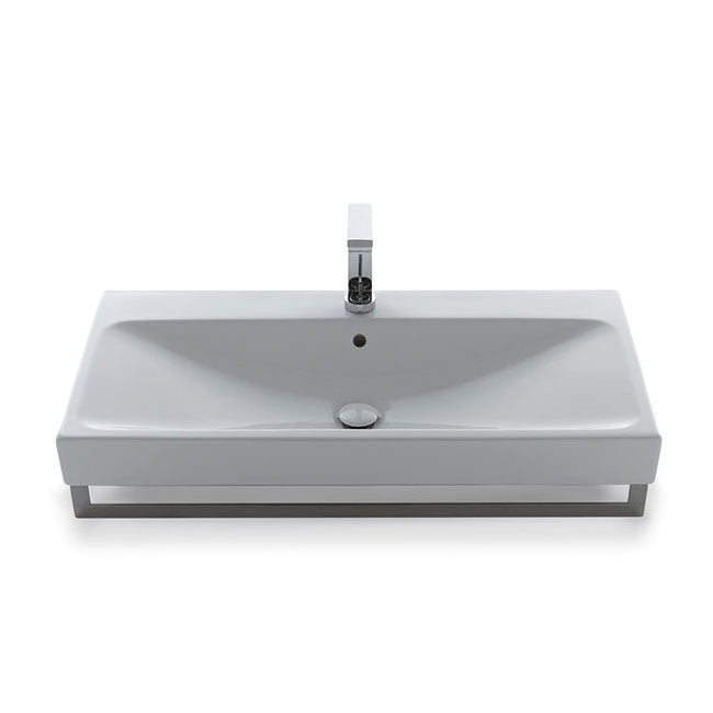 SMILE LAVABO SQUARE 100 BIANCO