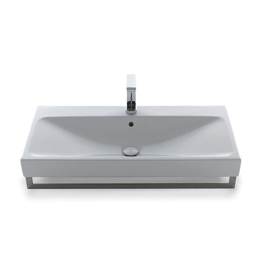 SMILE LAVABO SQUARE 100 BIANCO