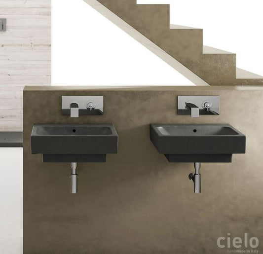 SMILE LAVABO SQUARE 48 BIANCO