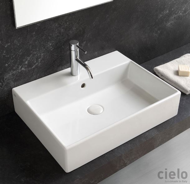 SMILE LAVABO DA APPOGGIO 50 CEMENTO