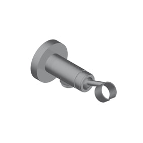 Supporto Doccetta Snodato In Ottone C presa Acqua Da 1 2 In Ottone Nikel Brunito