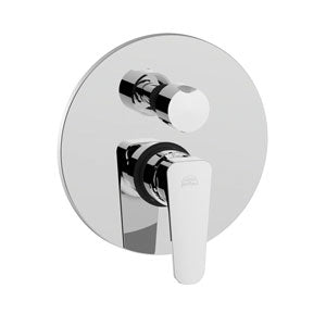 MISCELATORE INCASSO CON DEVIATORE CON 3 USCITE SLY CROMO