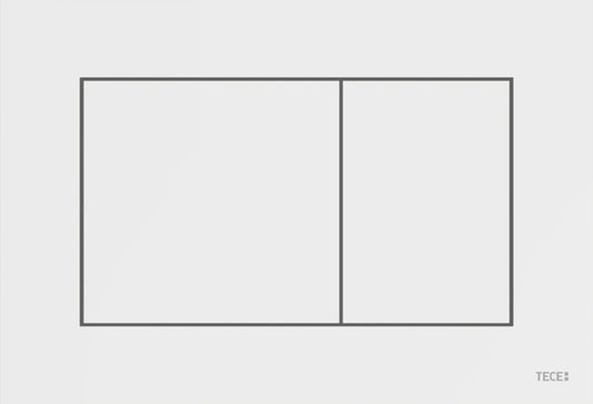 Tecenow Placca Wc 2t In Plastica Bianco