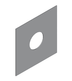 Piastra Termostatico Quadrata In Acciaio Nikel Brunito