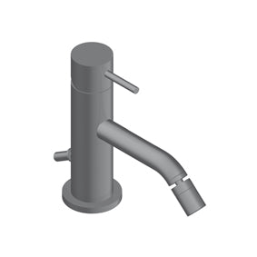 Miscelatore Bidet Con Scarico E Cartuccia 25 Mm Nikel Brunito