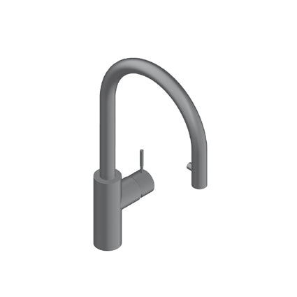 Viva Miscelatore Cucina Acciaio Inox Doccia Estraibile Acciaio Inox Spazzolato