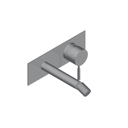 Viva Miscelatore Incasso Senza Scarico Canna 12 85 Cm Include Easyfix Acciaio Inox Spazzolato