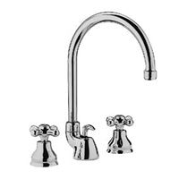 BATTERIA LAVABO SCARICO AUTOMATICO 1' 1/4 GIREVOLE VIOLA COLORE + CROMO