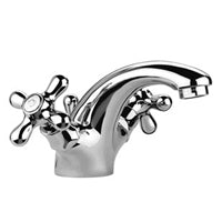 GRUPPO MONOBLOCCO LAVABO T/C VIOLA BRONZATO