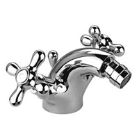 GRUPPO MONOBLOCCO BIDET T/C VIOLA COLORE + CROMO