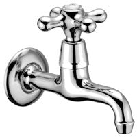 RUBINETTO PROLUNGATISSIMO 1/2' CON ROSONE IRIS GOLD FINISH