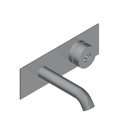 Volante Miscelatore Incasso Senza Scarico Canna 11 5 Cm Include Easyfix Acciaio Inox Spazzolato