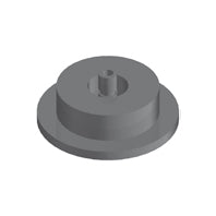 Volante Miscelatore Da Appoggio Attacco Inferiore Dei Flessibili Acciaio Inox Spazzolato