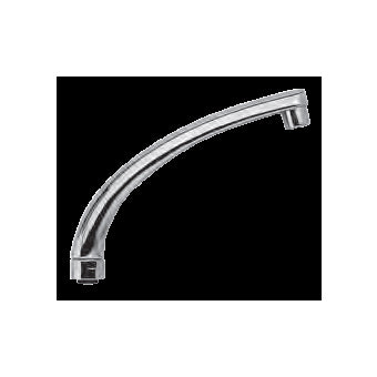 CANNA FUSA C LUNGA CON AEROGATORE CROMO