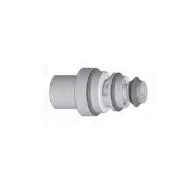 DEVIATORE PER VASCA SHARK/LEVEL/ELLE/STICK/DOMINO CROMO