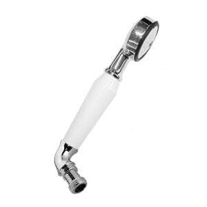 DOCCIA OTTONE CON CURVA IN SACCHETTO CROMO