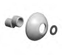 ECCENTRICO 1/2' PER SHARK (ZA90193) CROMO