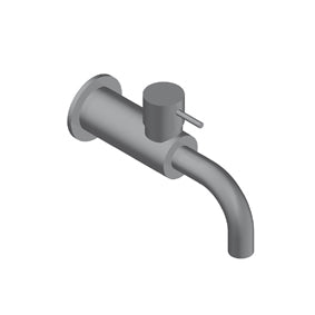 Zero Rubinetto Una Sola Acqua Acciaio Inox Spazzolato