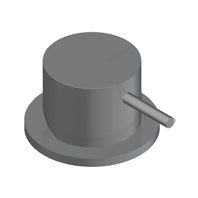 Zero Miscelatore Da Appoggio Attacco Inferiore Dei Flessibili Acciaio Inox Spazzolato