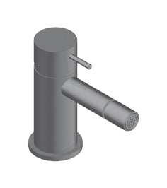 Zero Miscelatore Da Appoggio Senza Scarico Acciaio Inox Spazzolato