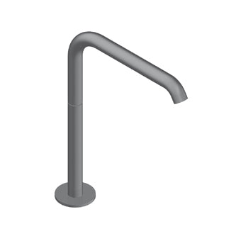 Zero Canna Da Appoggio 28 Cm L 190 Cm Acciaio Inox Spazzolato