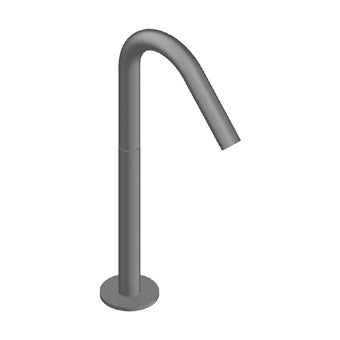 Zero Canna Da Appoggio 30 Cm Acciaio Inox Spazzolato