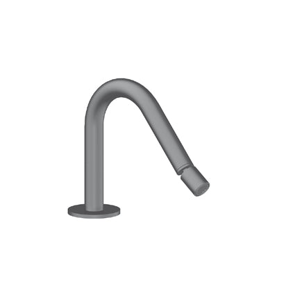 Zero Canna Da Appoggio 15 Cm Acciaio Inox Lucido