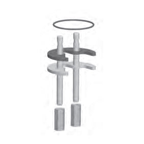 FISSAGGIO PER ART.076/136 LEVEL CON TIR.OT.FLANGIA INOX 304 RIF. 49