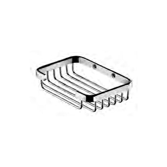 GRIGLIA A CESTINO IN METALLO RETTANGOLARE PICCOLO 133X90X30 CROMO