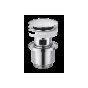 SCARICO 1'1/4 CLIC-CLAC AUTOMATICO PILETTA H.75 CON TROPPO PIENO CROMO