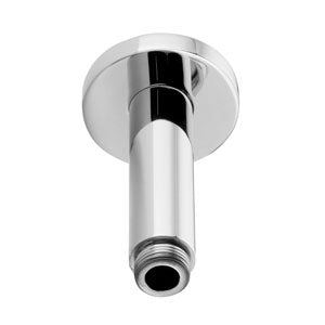 Braccio A Soffitto D 24 Mm 200 Lungo Con Rosone Cromo