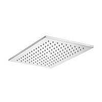 SOFFIONE RETTANGOLARE SP.MM.8 CITY 340X220 CON SNODO CROMO